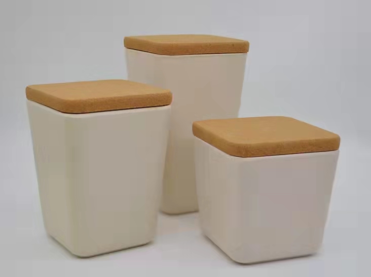 Square Storage Jar