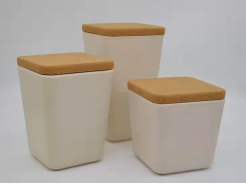Square Storage Jar